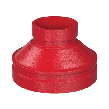 Redução concêntrica ranhurada Atusa 1.1/2" x 1.1/4"