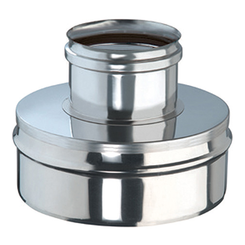 Redução parede simples inox rígido Expo Inox 200 x 180 mm Redução parede simples inox rígido Expo Inox 200 x 180 mm
