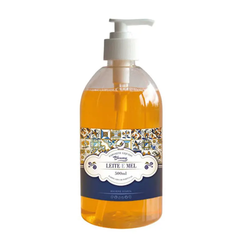 Sabonete líquido Blowmy leite e mel 500 ml Sabonete líquido Blowmy leite e mel 500 ml