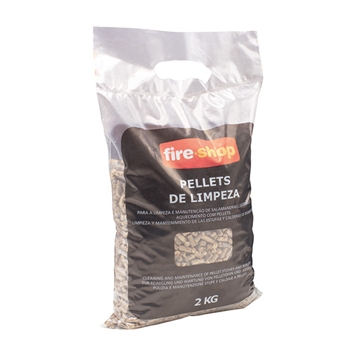 Saco pellets limpeza Fireshop 2 kg Saco pellets limpeza Fireshop 2 kg