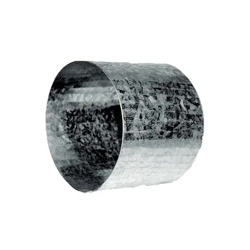 Saída zincada 75 mm