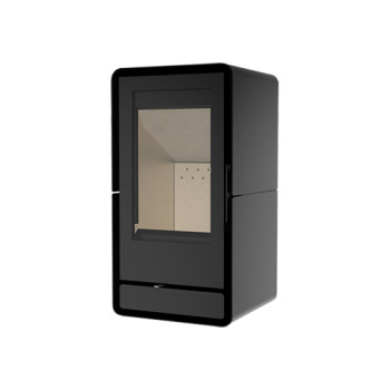 Salamandra lenha ar Solzaima TEK Round Eco