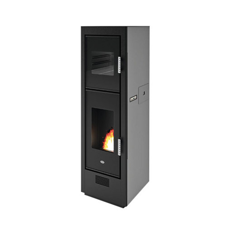 Salamandra pellets ar Eva Calor Biscotto com forno Salamandra pellets ar Eva Calor Biscotto com forno