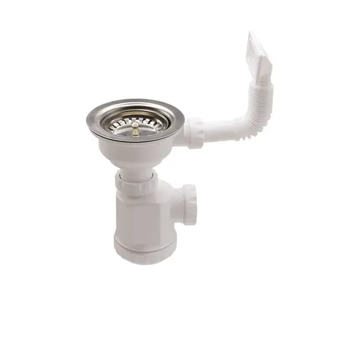 Sifão garrafa simples 115 mm x 1.1/2" com respiro Sifão garrafa simples 115 mm x 1.1/2" com respiro