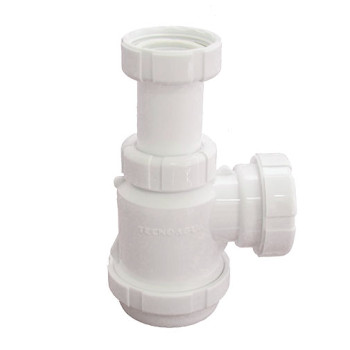 Sifão garrafa Tecnoagua B4VA 1.1/4" curto para válvula automática Sifão garrafa Tecnoagua B4VA 1.1/4" curto para válvula automática