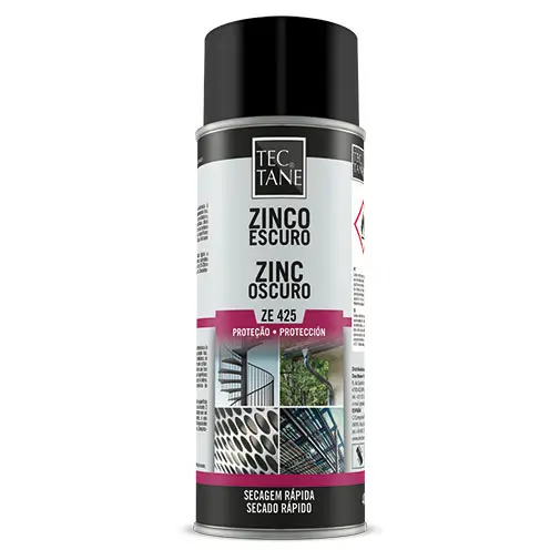Spray zinco 400 ml escuro Spray zinco 400 ml escuro