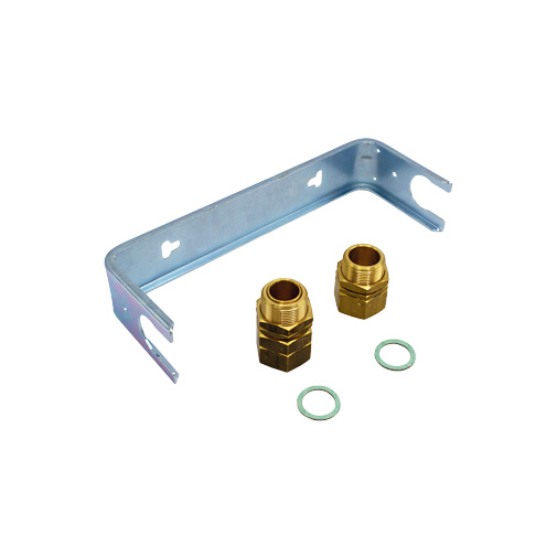 Suporte metálico 1" x 1.1/4" para contador água Suporte metálico 1" x 1.1/4" para contador água