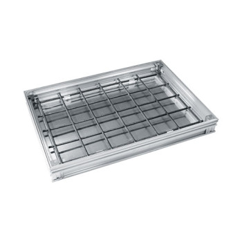 Tampa alumínio Aco Toptek 500 x 500 mm H50 mm