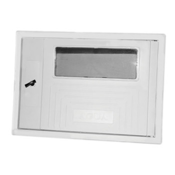 Tampa plástica 600 x 350 mm com aro para caixa contador água