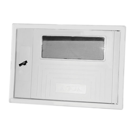 Tampa plástica 600 x 350 mm com aro para caixa contador água Tampa plástica 600 x 350 mm com aro para caixa contador água