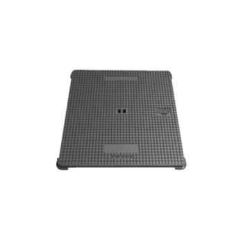 Tampa rasa ferro fundido Capa Douro 600 x 600 mm para saneamento