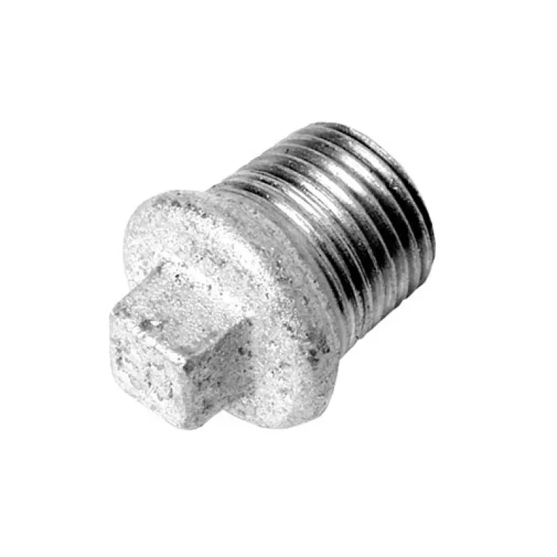 Tampão galvanizado 3/4" M Tampão galvanizado 3/4" M
