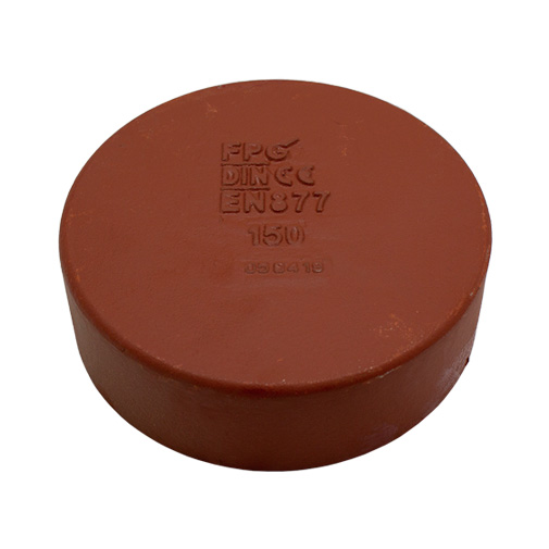 Tampão simples ferro fundido Preis 150 mm Tampão simples ferro fundido Preis 150 mm