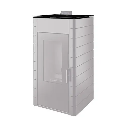 Tampo Himalaia/Fuji para salamandra pellets Solzaima Hidro 17 kW Tampo Himalaia/Fuji para salamandra pellets Solzaima Hidro 17 kW