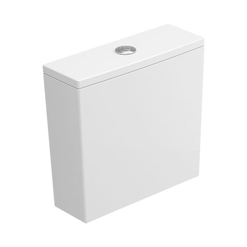 Tanque compacto Sanitana Nexo com alimentação inferior e descarga 3/4,5 L Tanque compacto Sanitana Nexo com alimentação inferior e descarga 3/4,5 L