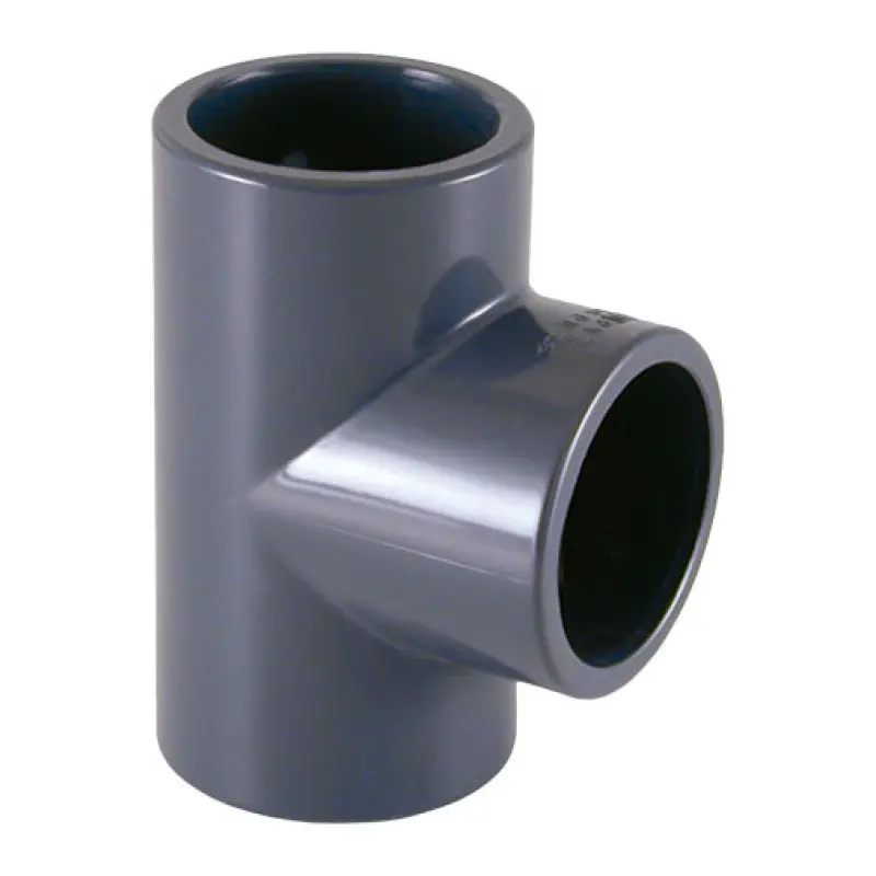 Tê 90º PVC 50 mm F para colar Tê 90º PVC 50 mm F para colar