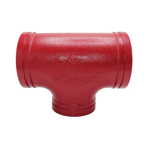 Tê redução ranhurado Atusa 5" x 4" Tê redução ranhurado Atusa 5" x 4"