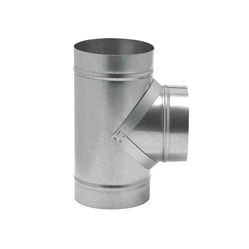 Tê spiro 200 x 150 x 200 mm Tê spiro 200 x 150 x 200 mm