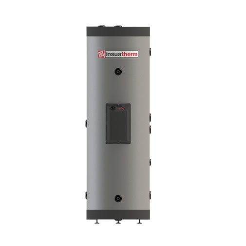 Termoacumulador 200 L Insuatherm inox 444 2 serpentinas para bomba calor Termoacumulador 200 L Insuatherm inox 444 2 serpentinas para bomba calor