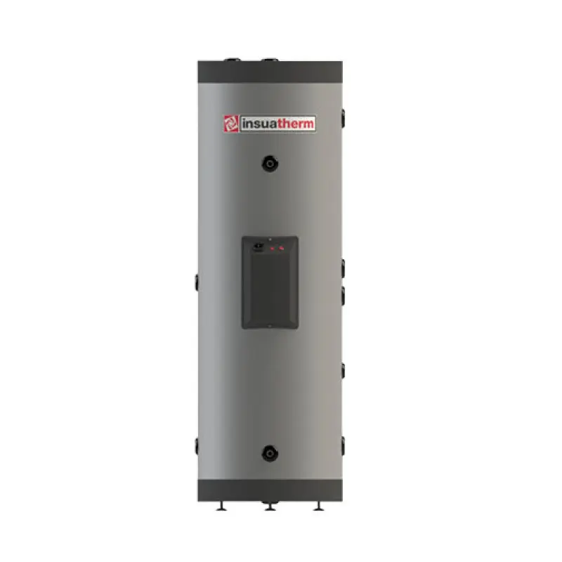 Termoacumulador 200 L Insuatherm inox 444 2 serpentinas para bomba calor Termoacumulador 200 L Insuatherm inox 444 2 serpentinas para bomba calor