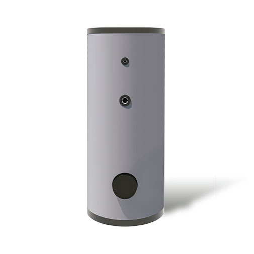 Termoacumulador 500 L Insuatherm vitrificado 2 serpentinas Termoacumulador 500 L Insuatherm vitrificado 2 serpentinas