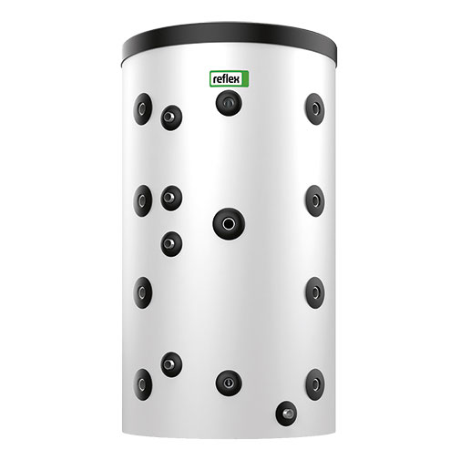 Termoacumulador 800 L Reflex Multifunções vitrificado 2 serpentinas Termoacumulador 800 L Reflex Multifunções vitrificado 2 serpentinas