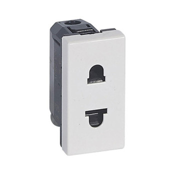 Tomada Legrand Euro/US Mosaic 2P Tomada Legrand Euro/US Mosaic 2P