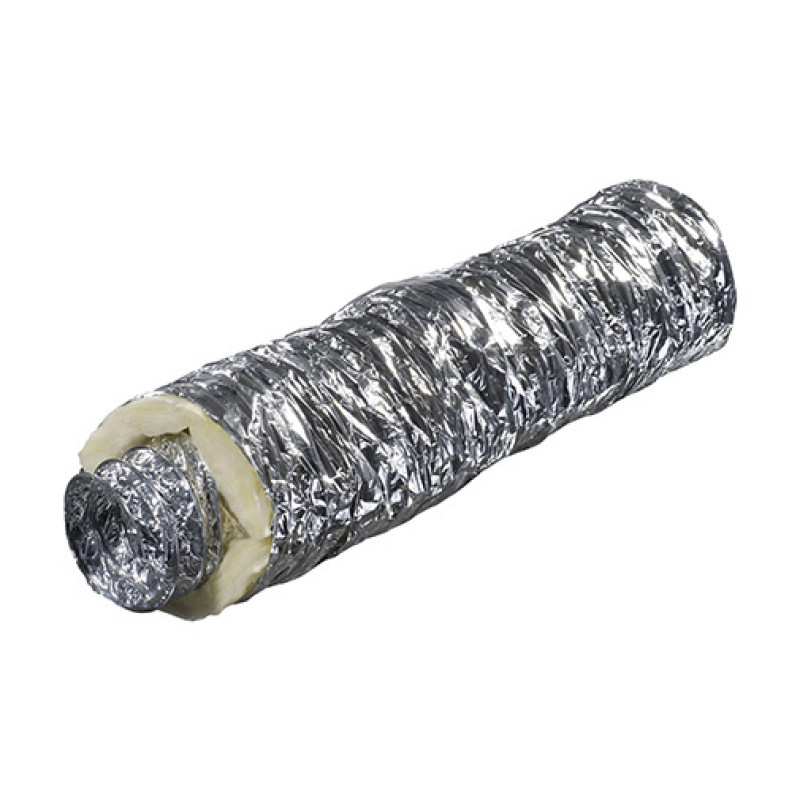 Tubo flexível isolante alumínio 150 mm Tubo flexível isolante alumínio 150 mm