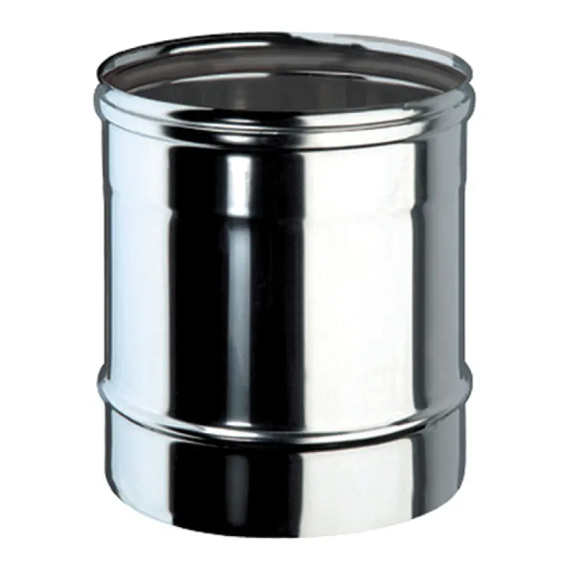 Tubo rígido parede simples inox 304 Expo Inox 0,25 m 200 mm Tubo rígido parede simples inox 304 Expo Inox 0,25 m 200 mm