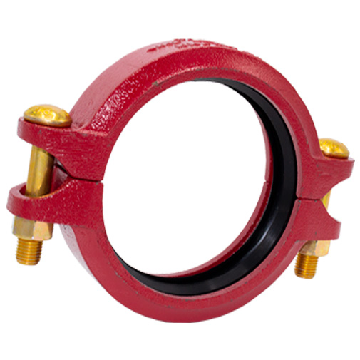União flexível ranhurada Atusa 3" com 2 parafusos União flexível ranhurada Atusa 3" com 2 parafusos
