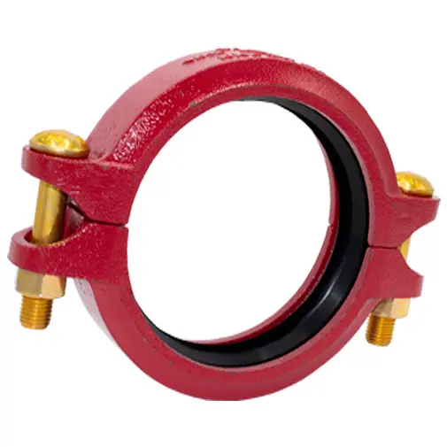 União flexível ranhurada Atusa 3" com 2 parafusos União flexível ranhurada Atusa 3" com 2 parafusos