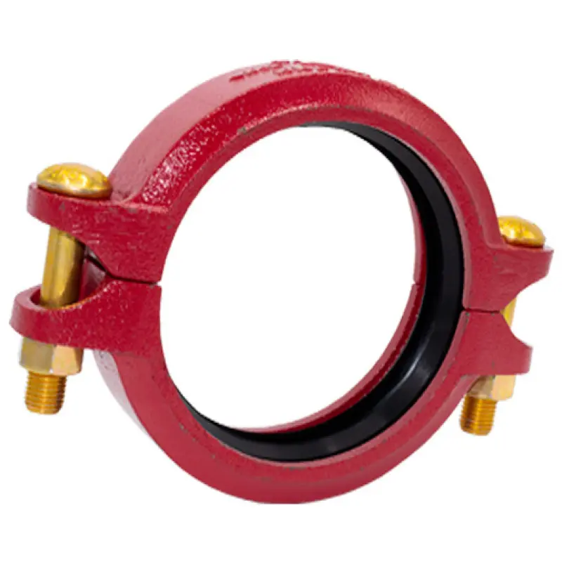 União flexível ranhurada Atusa 3" com 2 parafusos União flexível ranhurada Atusa 3" com 2 parafusos
