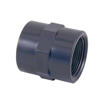 União PVC 63 mm x 2" F para colar/roscar União PVC 63 mm x 2" F para colar/roscar