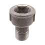 União redução ferro preto Atusa 3/4" F x 1/2" M