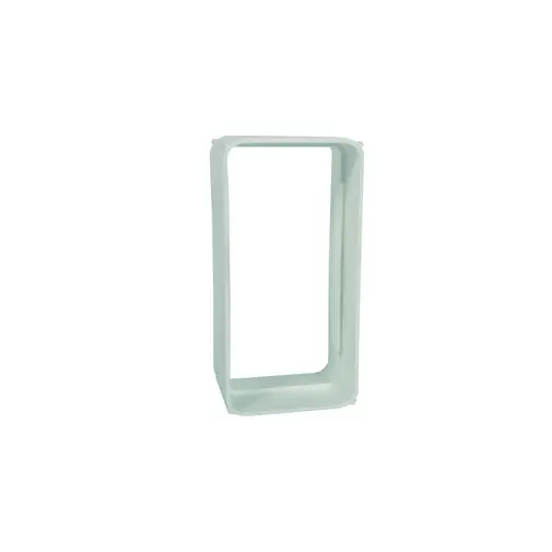 União retangular PVC 55 x 110 x 41 mm branca União retangular PVC 55 x 110 x 41 mm branca