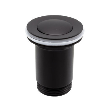 Válvula clic-clac preta