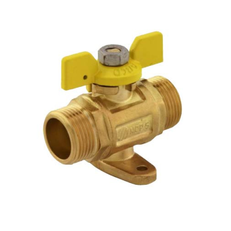 Válvula corte rápido Arco Série TER 3/4" MM com manípulo e base Válvula corte rápido Arco Série TER 3/4" MM com manípulo e base