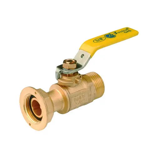 Válvula corte rápido Standard Hidráulica 1.1/4" com alavanca e porca louca Válvula corte rápido Standard Hidráulica 1.1/4" com alavanca e porca louca
