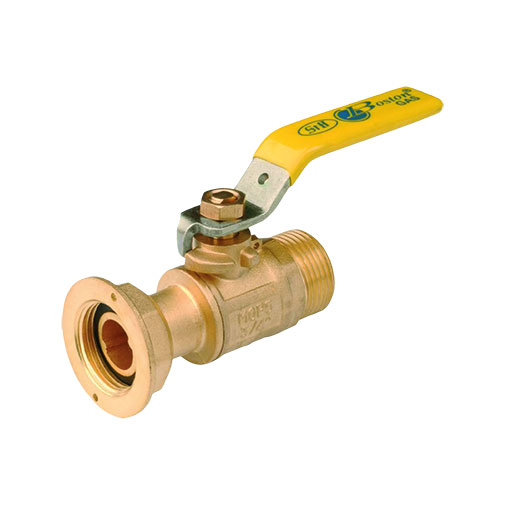 Válvula corte rápido Standard Hidráulica 3/4" com alavanca e porca louca Válvula corte rápido Standard Hidráulica 3/4" com alavanca e porca louca