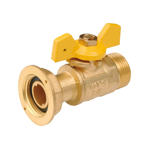 Válvula corte rápido Standard Hidráulica 3/4" M x 3/4" M borboleta com porca louca Válvula corte rápido Standard Hidráulica 3/4" M x 3/4" M borboleta com porca louca