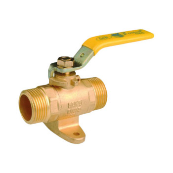 Válvula corte rápido Standard Hidráulica 3/4" MM com alavanca e base