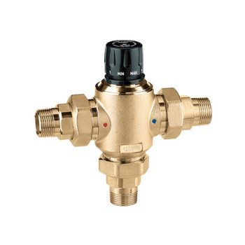 Válvula misturadora termostática Caleffi 1.1/2" regulável Válvula misturadora termostática Caleffi 1.1/2" regulável