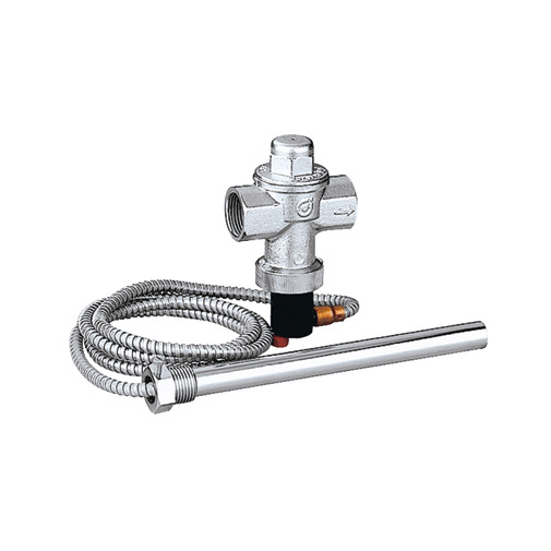 Válvula segurança térmica Caleffi 3/4" com sensor dupla segurança Válvula segurança térmica Caleffi 3/4" com sensor dupla segurança