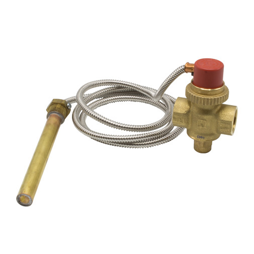 Válvula segurança térmica Honeywell com tubo capliar 1300 mm Válvula segurança térmica Honeywell com tubo capliar 1300 mm