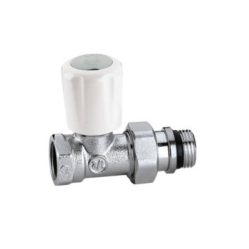 Válvula termostatizável Caleffi 1/2" direita para tubo ferro Válvula termostatizável Caleffi 1/2" direita para tubo ferro