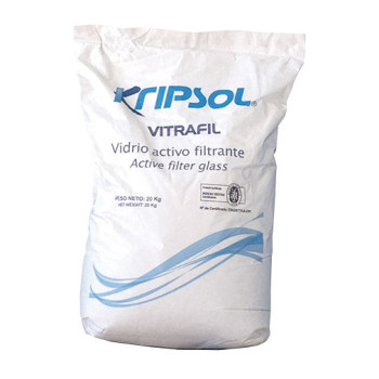 Vidro filtrante Kripsol Vitrafil VAF Vidro filtrante Kripsol Vitrafil VAF