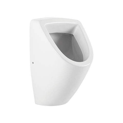 Urinol Sanindusa Forma branco com entrada por trás Urinol Sanindusa Forma branco com entrada por trás