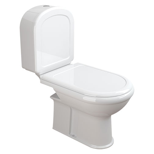 Tanque compacto Sanitana Regina com alimentação inferior e descarga 3/6 L Tanque compacto Sanitana Regina com alimentação inferior e descarga 3/6 L