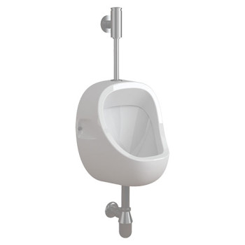 Urinol simples Sanitana Mini branco com emboque