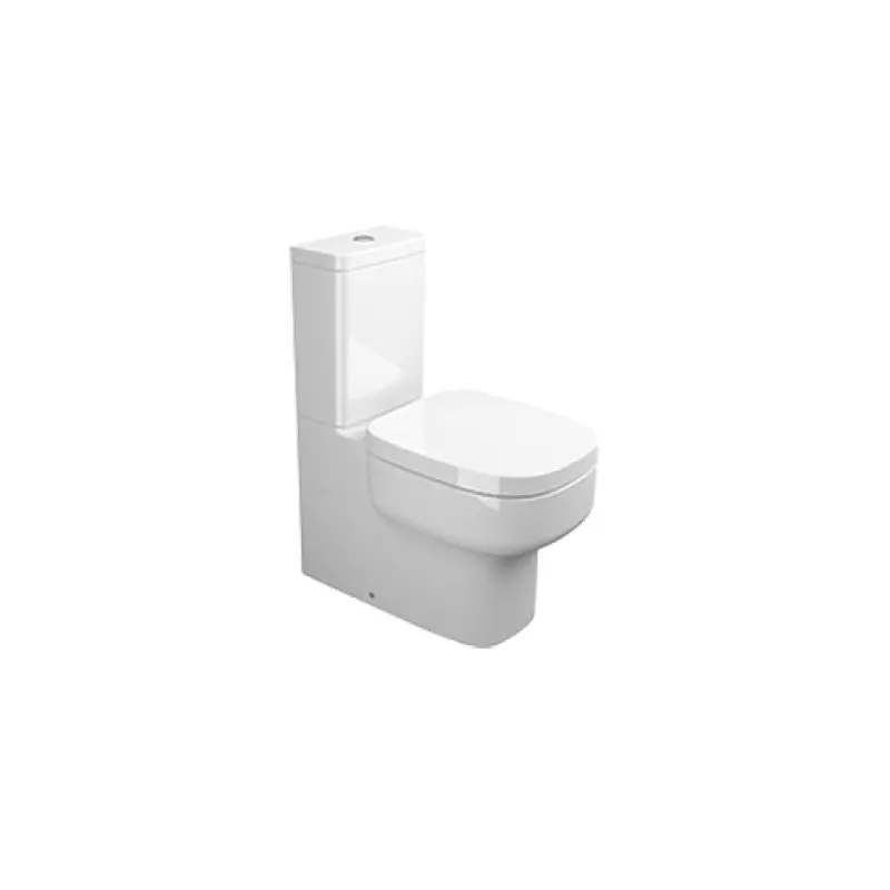 Tanque compacto Sanitana Pop Square com alimentação inferior e descarga 3/4,5 L Tanque compacto Sanitana Pop Square com alimentação inferior e descarga 3/4,5 L